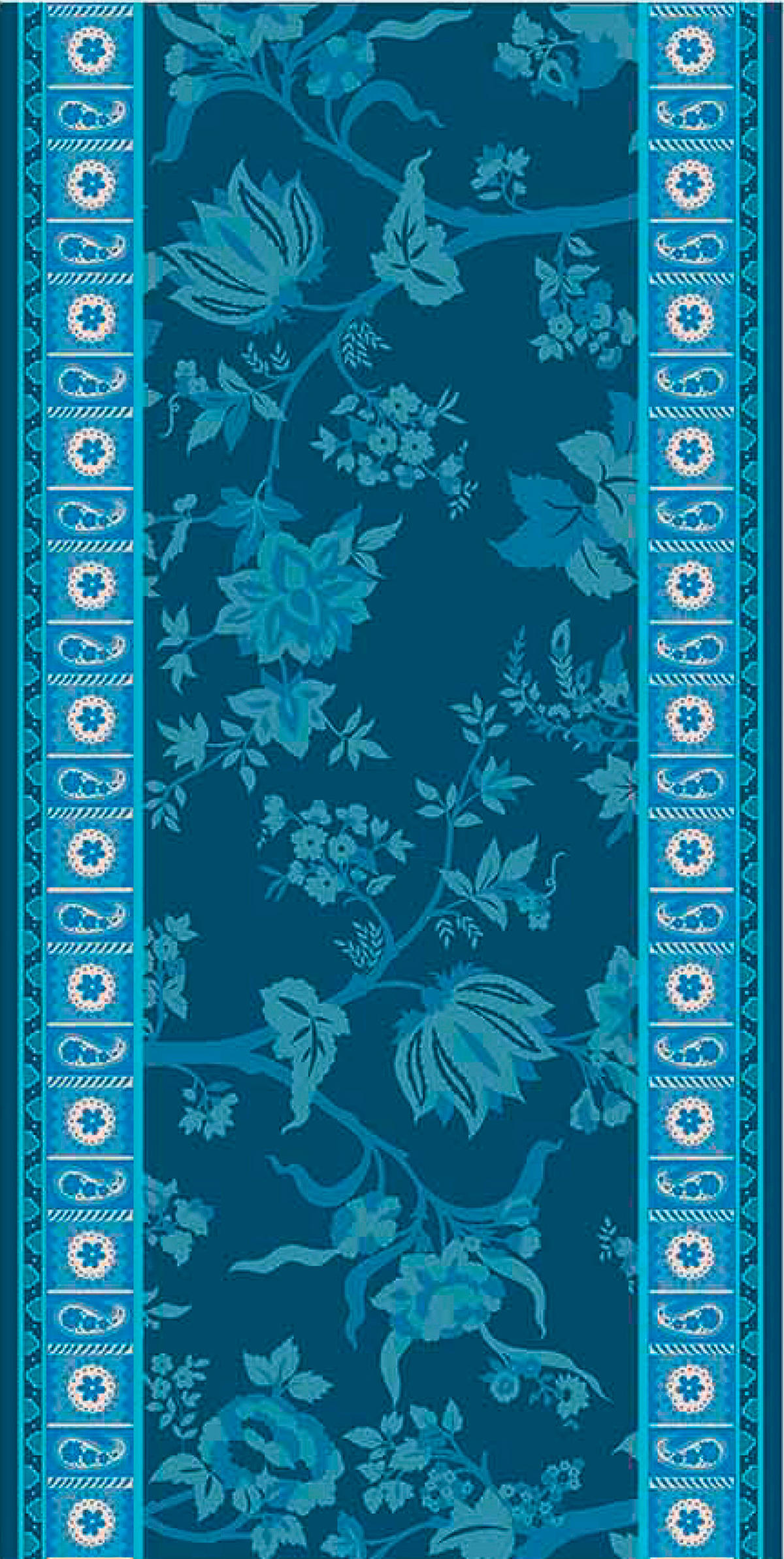 HANDTUCH Genova Blau  - Blau, Basics, Textil (50/100cm) - Bassetti
