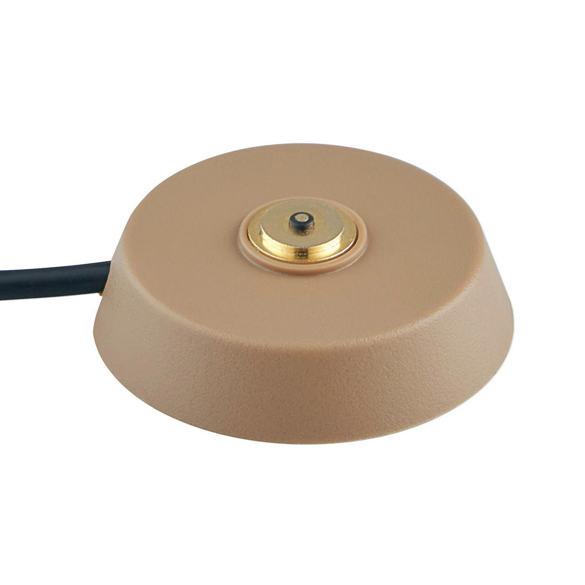 AKKU-TISCHLEUCHTE 16/25 cm   - Braun, Design, Metall (16/25cm) - Nordlux