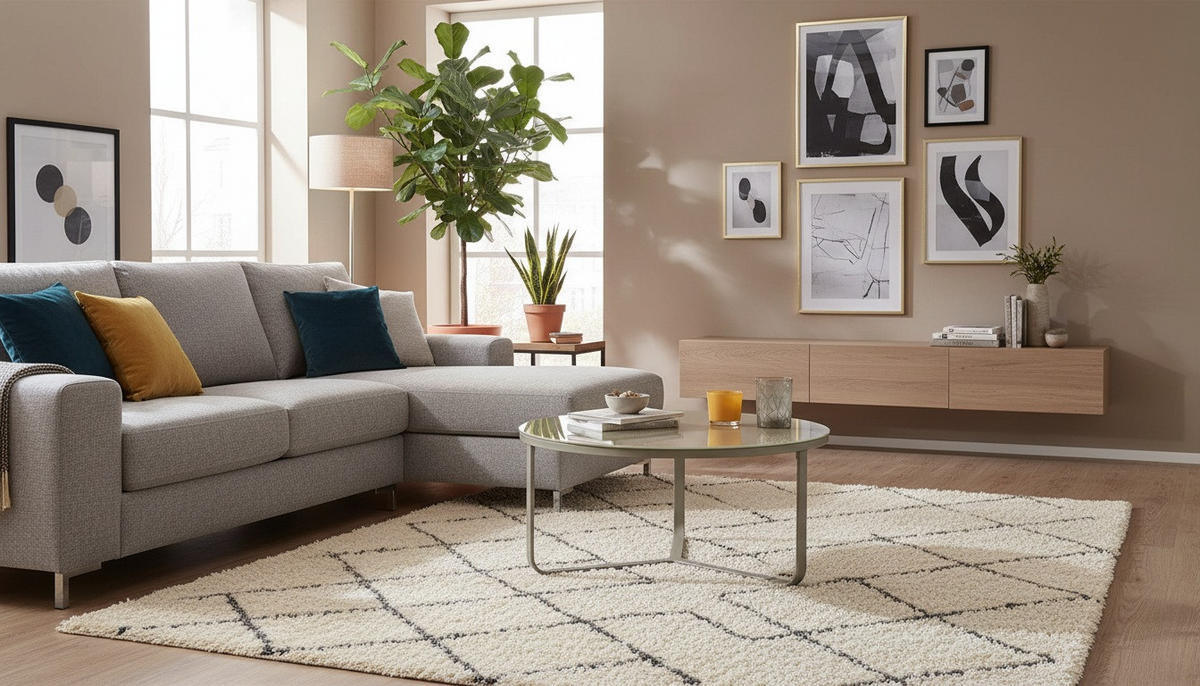 COUCHTISCH in Metall 80/80/35 cm  - Creme, Design, Glas/Metall (80/80/35cm) - Xora