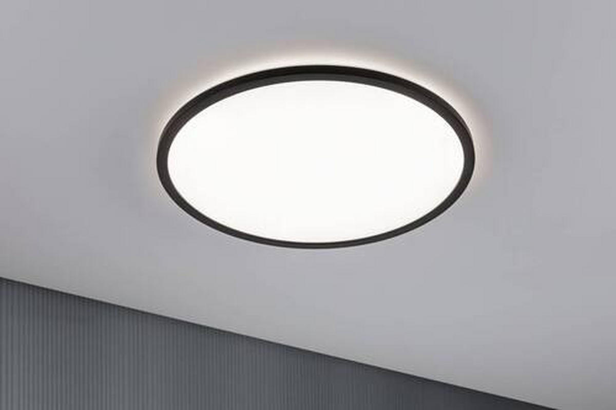 LED-PANEEL 42/2,8 cm   - Schwarz, Basics, Kunststoff (42/2,8cm) - Paulmann