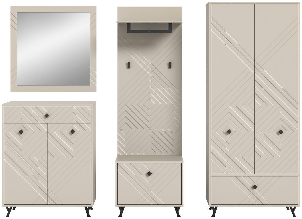 PREDSIEŇOVÝ NÁBYTOK, 250/190/35 cm - Design, kompozitné drevo (250/190/35cm) - MID.YOU