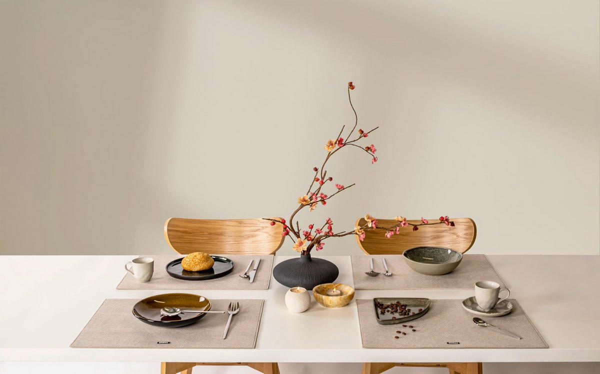 PODMETAČI ZA STOL , tekstil  Nuno  - Basics, tekstil (33/45cm) - ZICZAC