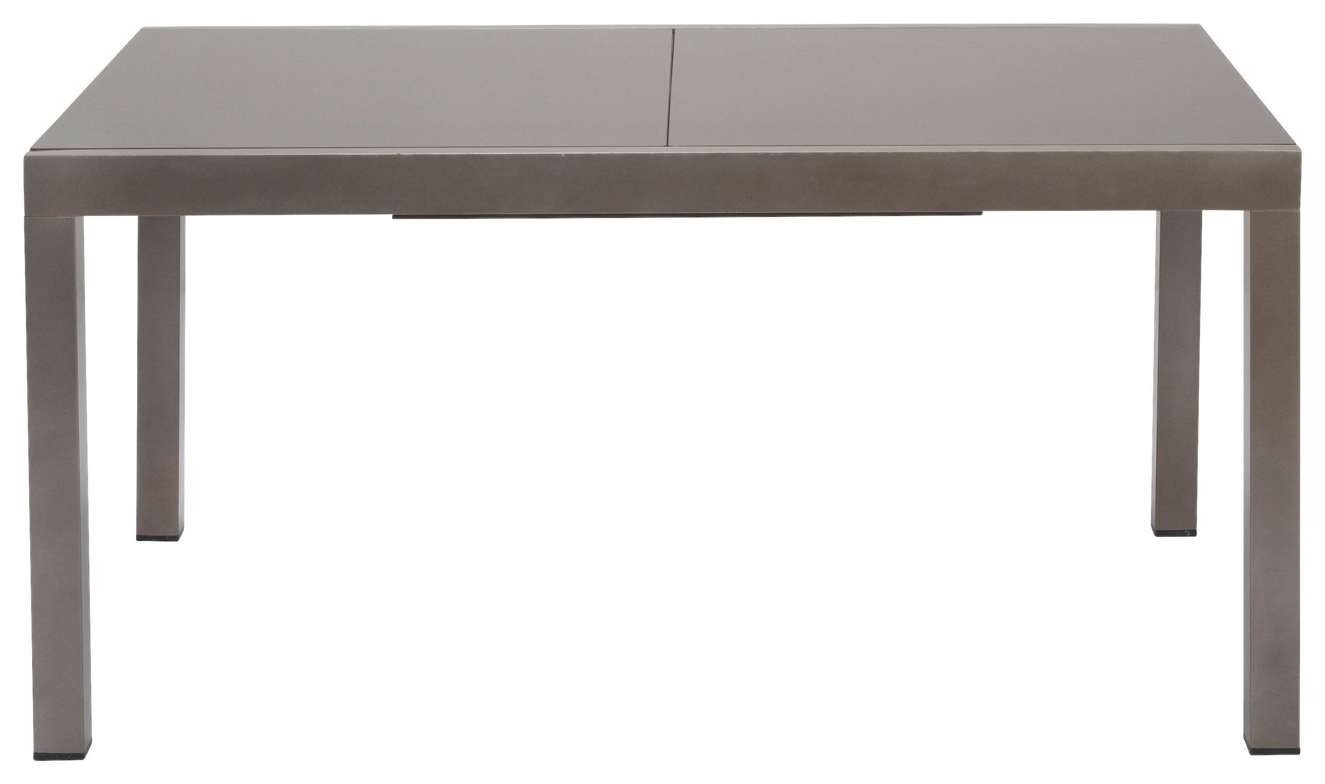 GARTENTISCH 150/89,5/75,5 cm Metall, Glas rechteckig  - Braun, MODERN, Glas/Metall (150/89,5/75,5cm) - Gardenson