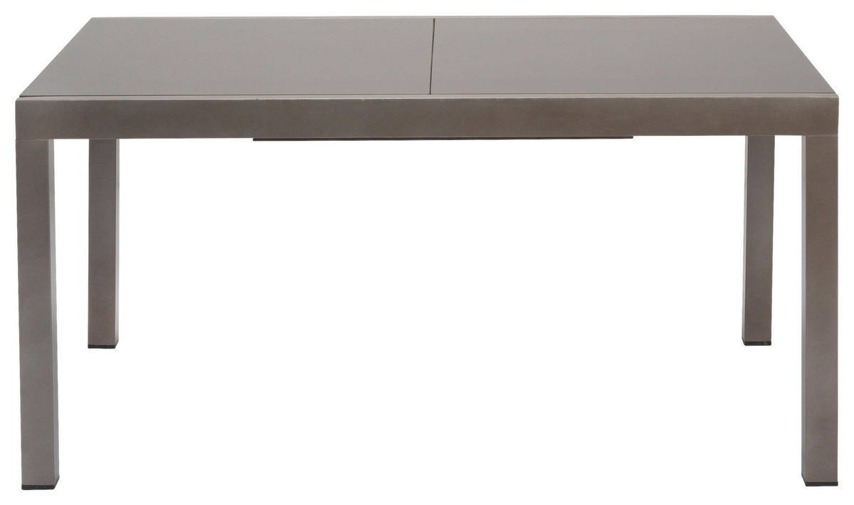 GARTENTISCH 150/89,5/75,5 cm  - Braun, MODERN, Glas/Metall (150/89,5/75,5cm) - Gardenson