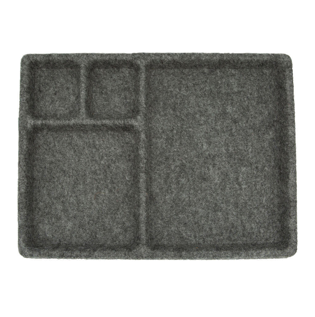 NAMIZNI ORGANIZATOR - siva, Basics, tekstil (23/31/2cm) - Kikkerland