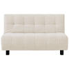 SCHLAFSOFA Naturfarben  - Schwarz/Naturfarben, Design, Textil/Metall (145/92/102cm) - Novel