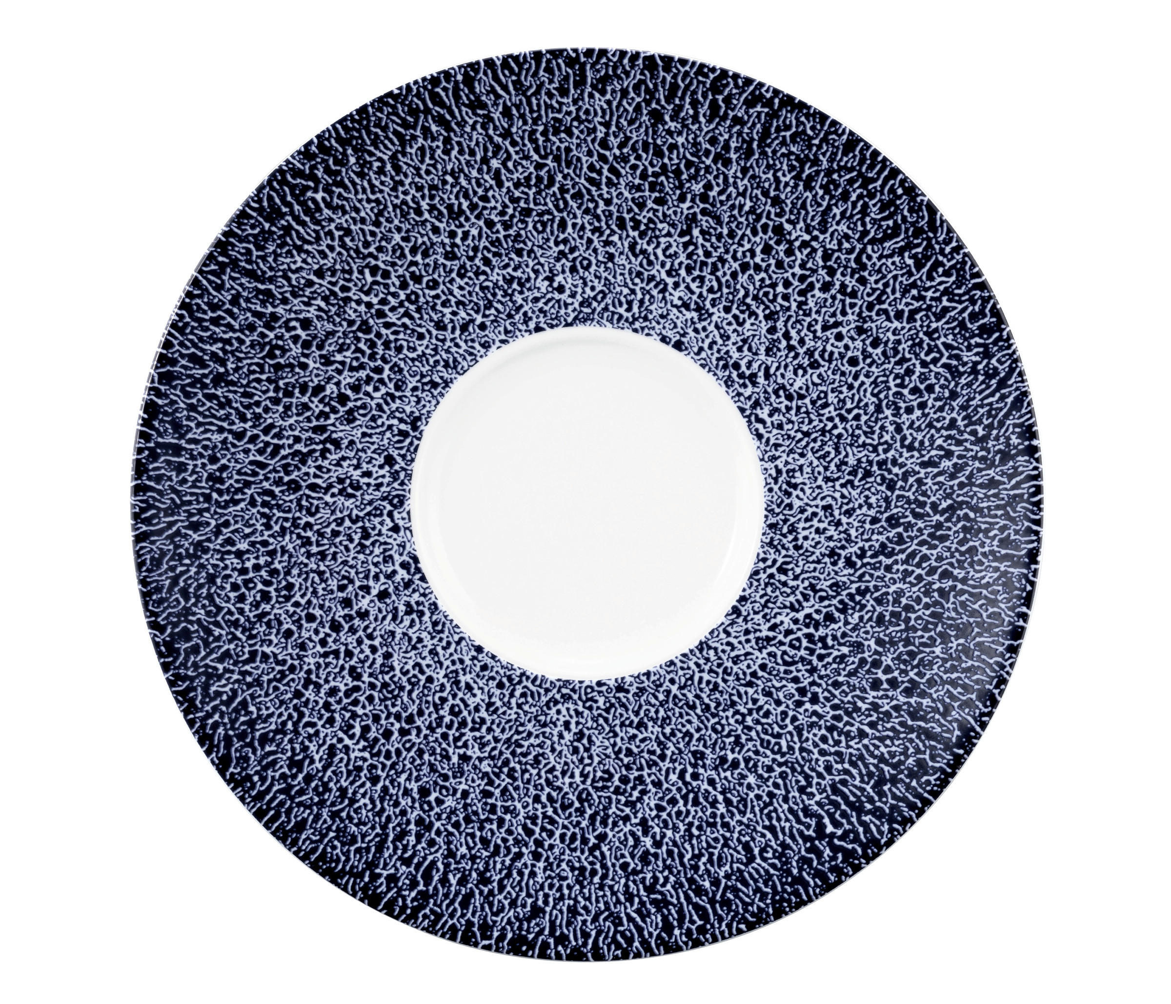 FAT Life Molecule    - vit/mörkblå, Basics, keramik (16/16/8cm) - Seltmann Weiden