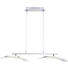 LED-HÄNGELEUCHTE - Chromfarben, LIFESTYLE, Glas/Metall (90/40/150cm) LED-HÄNGELEUCHTE - Chromfarben, LIFESTYLE, Glas/Metall (90/40/150cm)