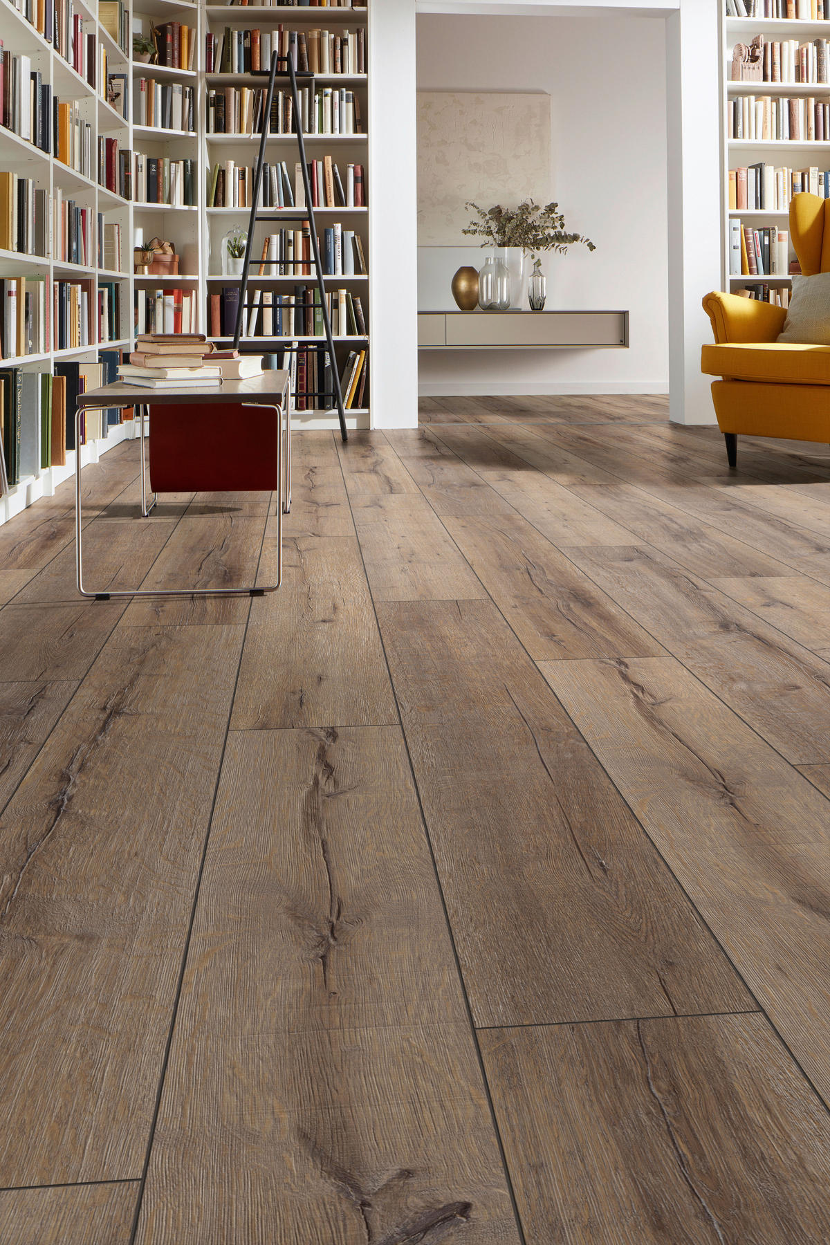 LAMINATBODEN Exquisit Plus  - Eichefarben, KONVENTIONELL, Holz (138.0/24.4/0.8cm)