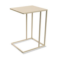 BEISTELLTISCH 43/38/62 cm Creme rechteckig  - Creme, Basics, Metall (43/38/62cm) - Xora