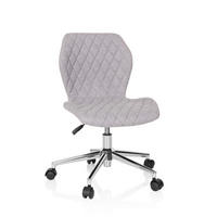 JUGENDDREHSTUHL Hellgrau  - Hellgrau, Basics, Kunststoff/Textil (47/73-83/43cm) - MID.YOU
