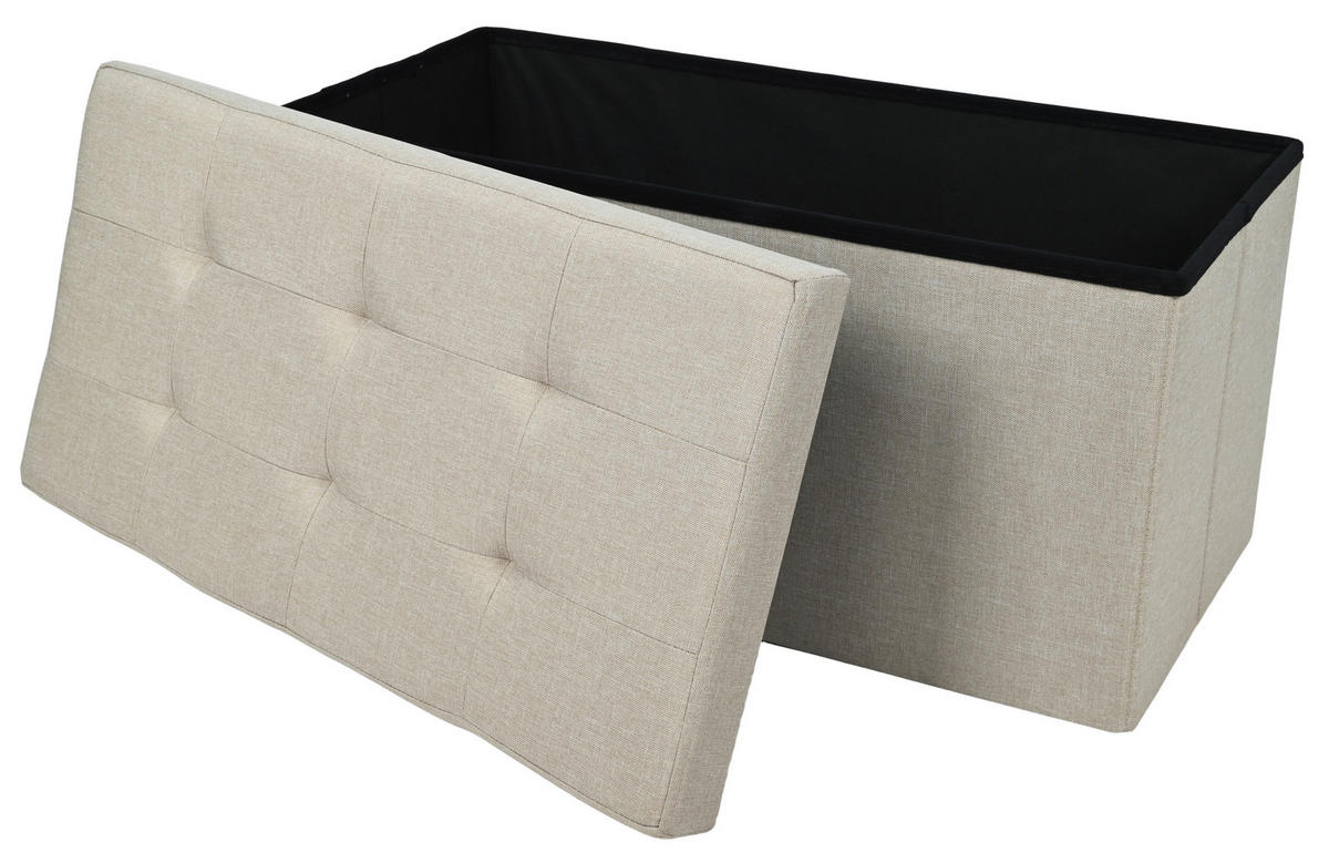 SITZBOX Textil, Holzwerkstoff Kaschmir  - Kaschmir, Design, Holzwerkstoff/Textil (76/38/38cm) - Carryhome