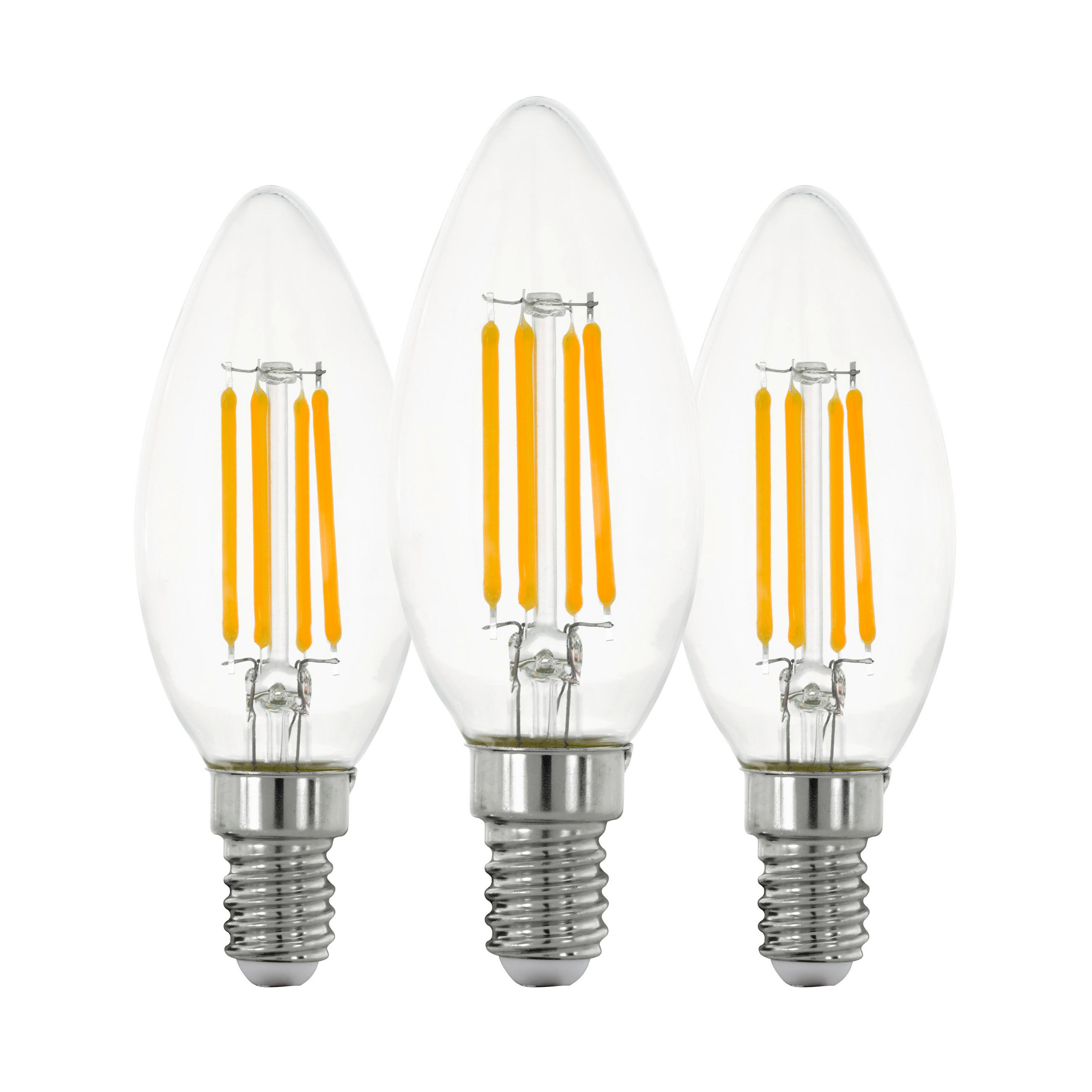 LED-LEUCHTMITTEL   E14 7 W  - Klar, Basics, Glas (3,5/9,8cm) - Eglo