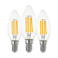 LED-LEUCHTMITTEL   E14 7 W  - Klar, Basics, Glas (3,5/9,8cm) - Eglo