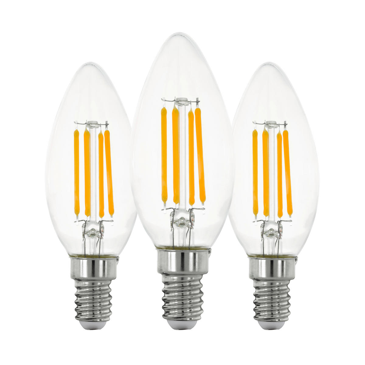 LED-LEUCHTMITTEL   E14 7 W  - Klar, Basics, Glas (3,5/9,8cm) - Eglo