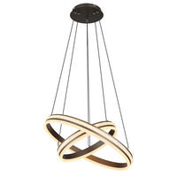 VISEČA LED-SVETILKA   //2700-6000 K/230 V/ - barve titana/opal, Design, kovina/umetna masa (60/120cm) - Globo