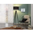 STOJACÍ LAMPA - černá, Lifestyle, kov/textilie (49/157,5cm) - Ambiente STOJACÍ LAMPA - černá, Lifestyle, kov/textilie (49/157,5cm) - Ambiente