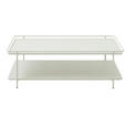 COUCHTISCH - Creme, Basics, Metall (110/55/34cm) - Xora