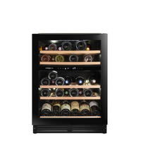 WEINKÜHLSCHRANK AVU51D82  - Basics, Glas/Holz (59,5/81,7/57,4cm)