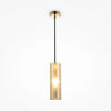 PENDELLEUCHTE 8/24 cm  - Goldfarben, Trend, Glas/Metall (8/24cm) - MAYTONI