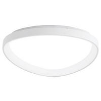LED-DECKENLEUCHTE Quirk 62/7 cm   - Goldfarben, KONVENTIONELL, Kunststoff/Metall (62/7cm) - Fabas Luce