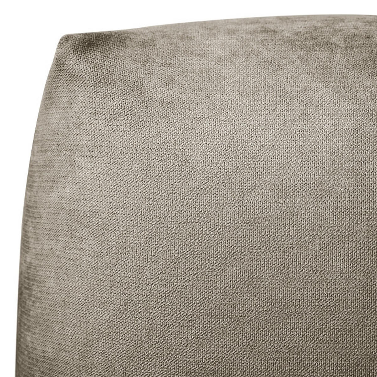 HOCKER in Textil Grau  - Schwarz/Grau, Modern, Kunststoff/Textil (102/41/52cm) - Trendmanufaktur