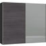 SCHWEBETÜRENSCHRANK in Anthrazit, Schwarz - Anthrazit/Silberfarben, Design, Glas/Holzwerkstoff (252,8/220/65cm) - Jutzler SCHWEBETÜRENSCHRANK in Anthrazit, Schwarz - Anthrazit/Silberfarben, Design, Glas/Holzwerkstoff (252,8/220/65cm) - Jutzler