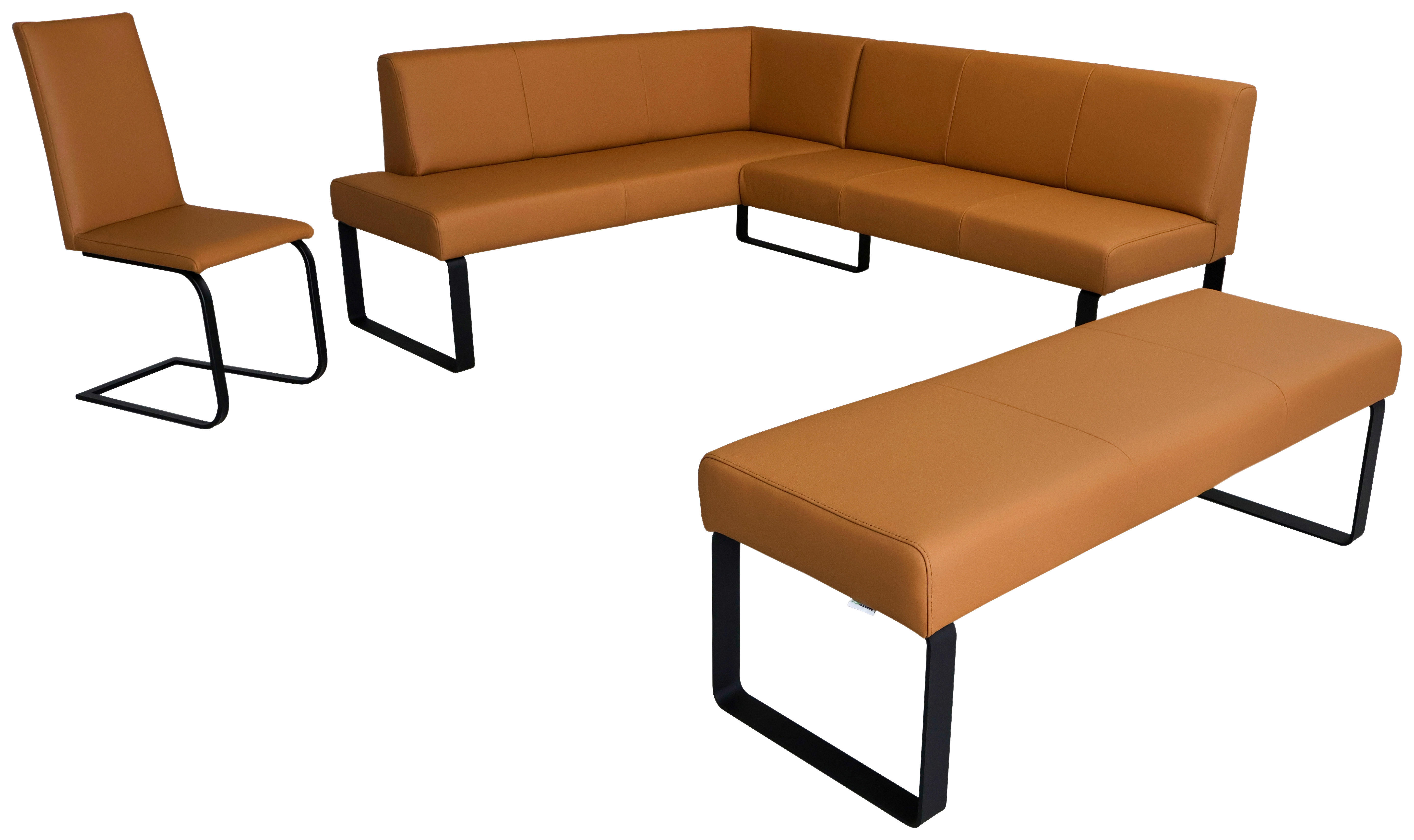 SAROKPAD  barna  - barna/fekete, Basics, bőr/fém (180/83/210cm) - Andante
