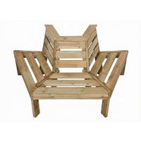 BAUMBANK 167/74/75 cm  in Braun  - Braun, MODERN, Holz (167/74/75cm) - Prestige Home