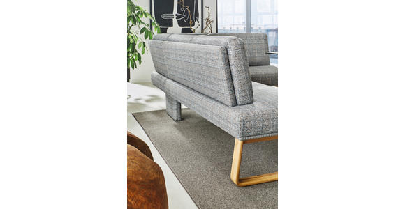 ECKBANK 174/265 cm  in Grün, Eichefarben  - Eichefarben/Grün, Design, Holz/Textil (174/265cm) - Dieter Knoll