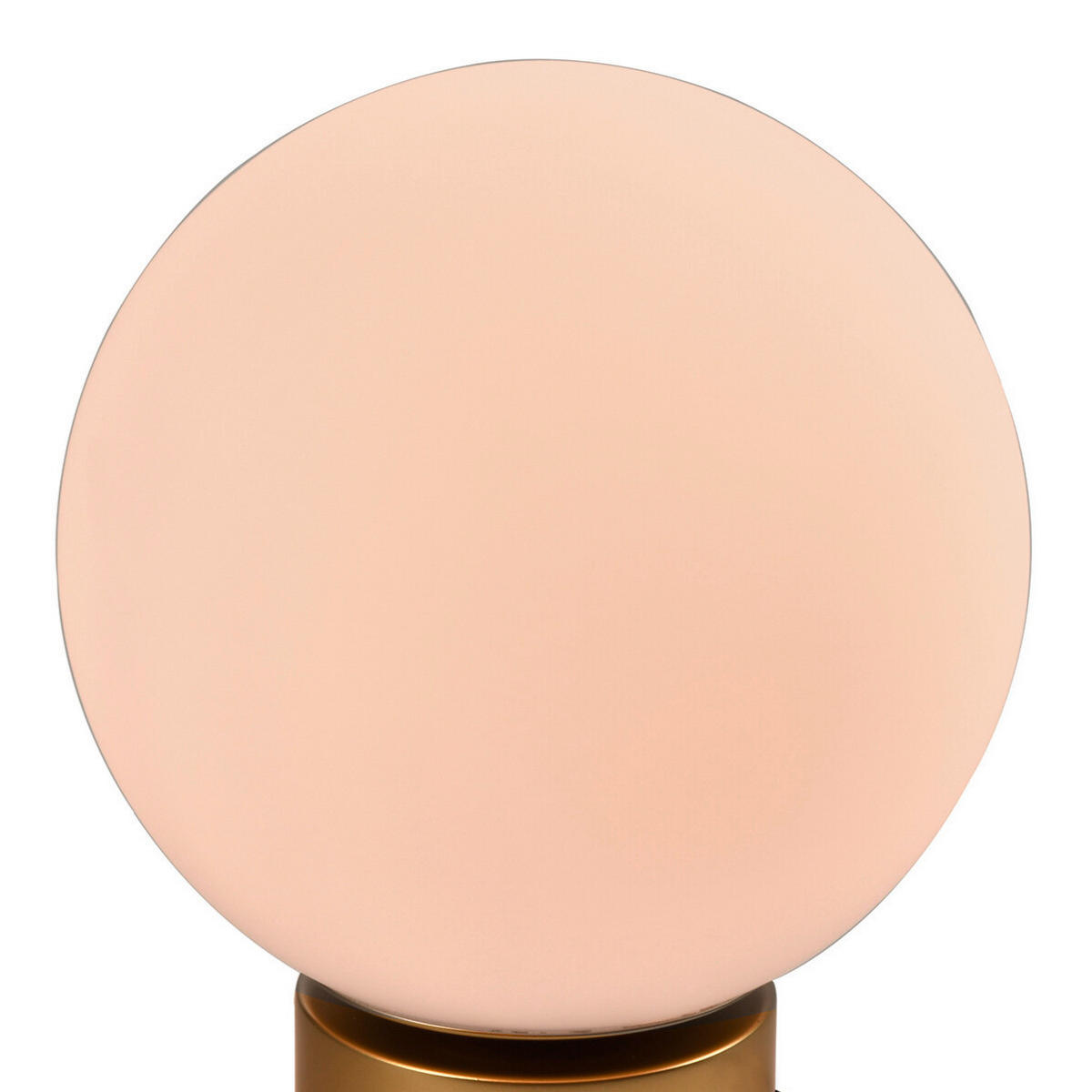 TISCHLEUCHTE 20/22,5 cm   - Goldfarben, KONVENTIONELL, Glas/Metall (20/22,5cm)