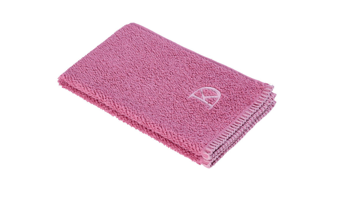 RUČNÍK PRO HOSTY, 30/50 cm, tmavě růžová - tmavě růžová, Konvenční, textil (30/50cm) - Dieter Knoll