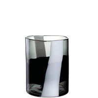 VAZA   20,50/26,00/20,50 cm   staklo  - bijela/crna, Basics, staklo (20,50/26,00/20,50cm) - Leonardo