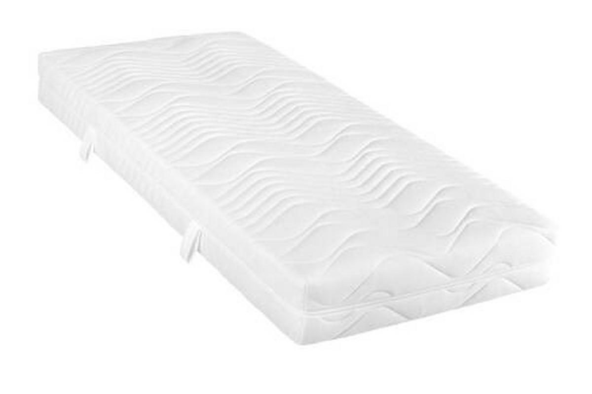 TASCHENFEDERKERNMATRATZE 80/200 cm Höhe ca. 23 cm 7 -Zonen - Weiß, Basics, Textil (80/200cm) - Visionight