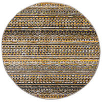 FLACHWEBETEPPICH 140 cm Santiago Gelb  - Gelb, Basics, Textil (140cm) - Xora