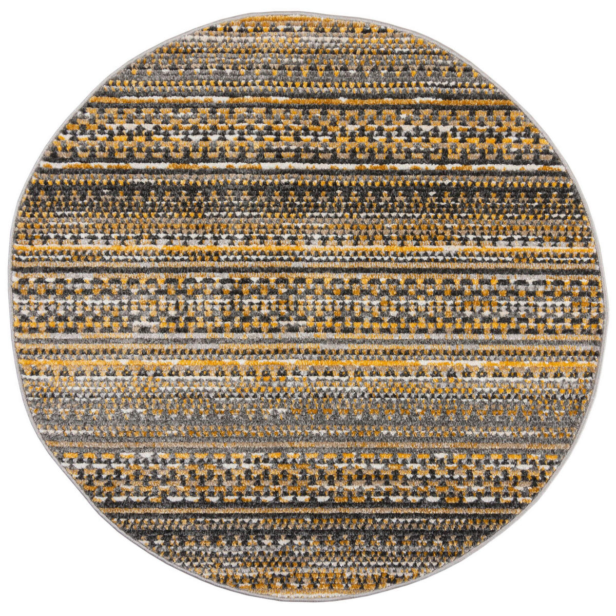 FLACHWEBETEPPICH 140 cm Santiago Gelb  - Gelb, Basics, Textil (140cm) - Xora