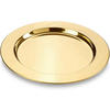 PLATZTELLER Metall 2-teilig  - Goldfarben, Basics, Metall (33cm) - Echtwerk
