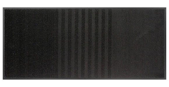 FUßMATTE 80/120 cm - Schwarz, KONVENTIONELL, Kunststoff/Textil (80/120cm) - Esposa