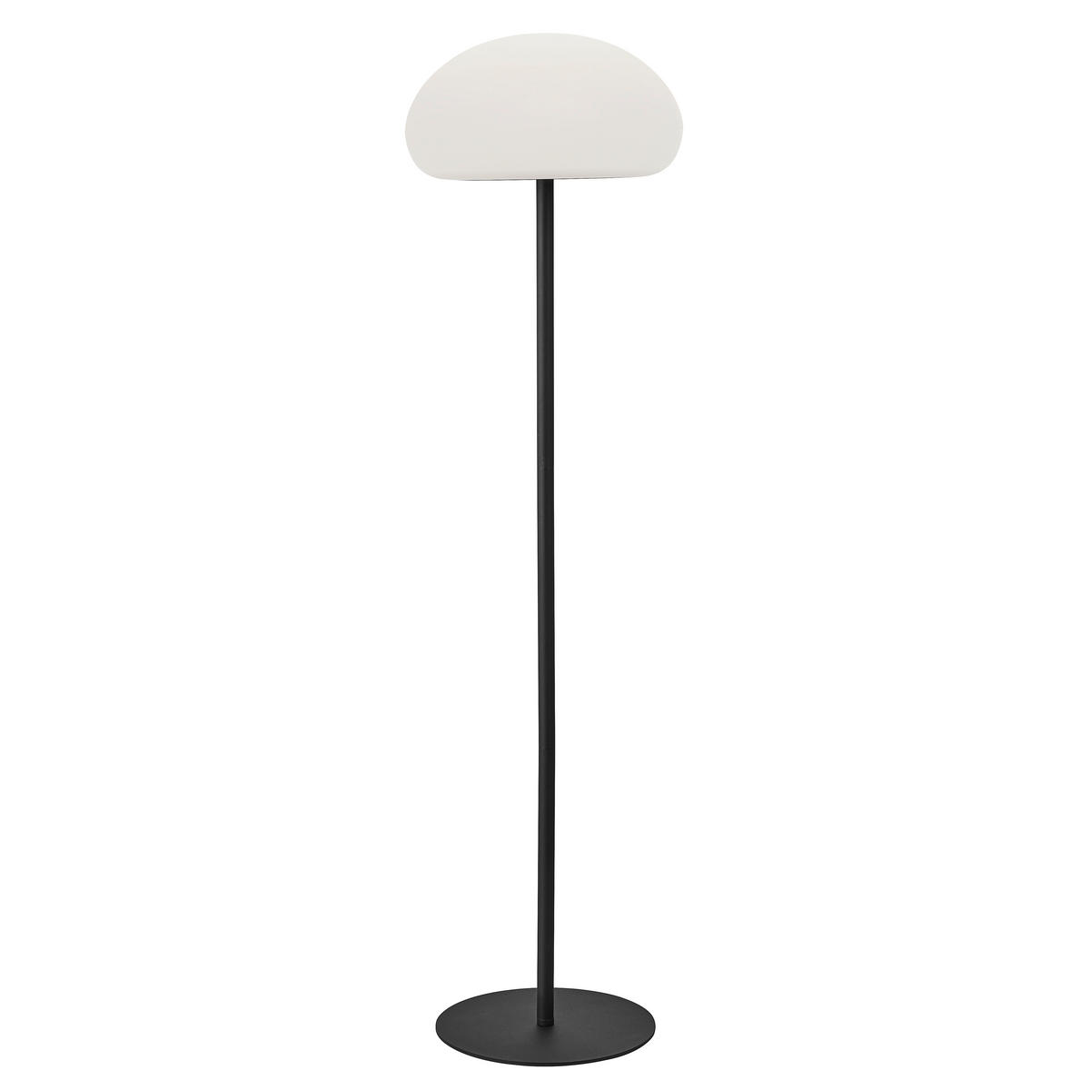 LED-STEHLEUCHTE 34/126 cm   - Schwarz/Weiß, Design, Kunststoff/Metall (34/126cm) - Nordlux