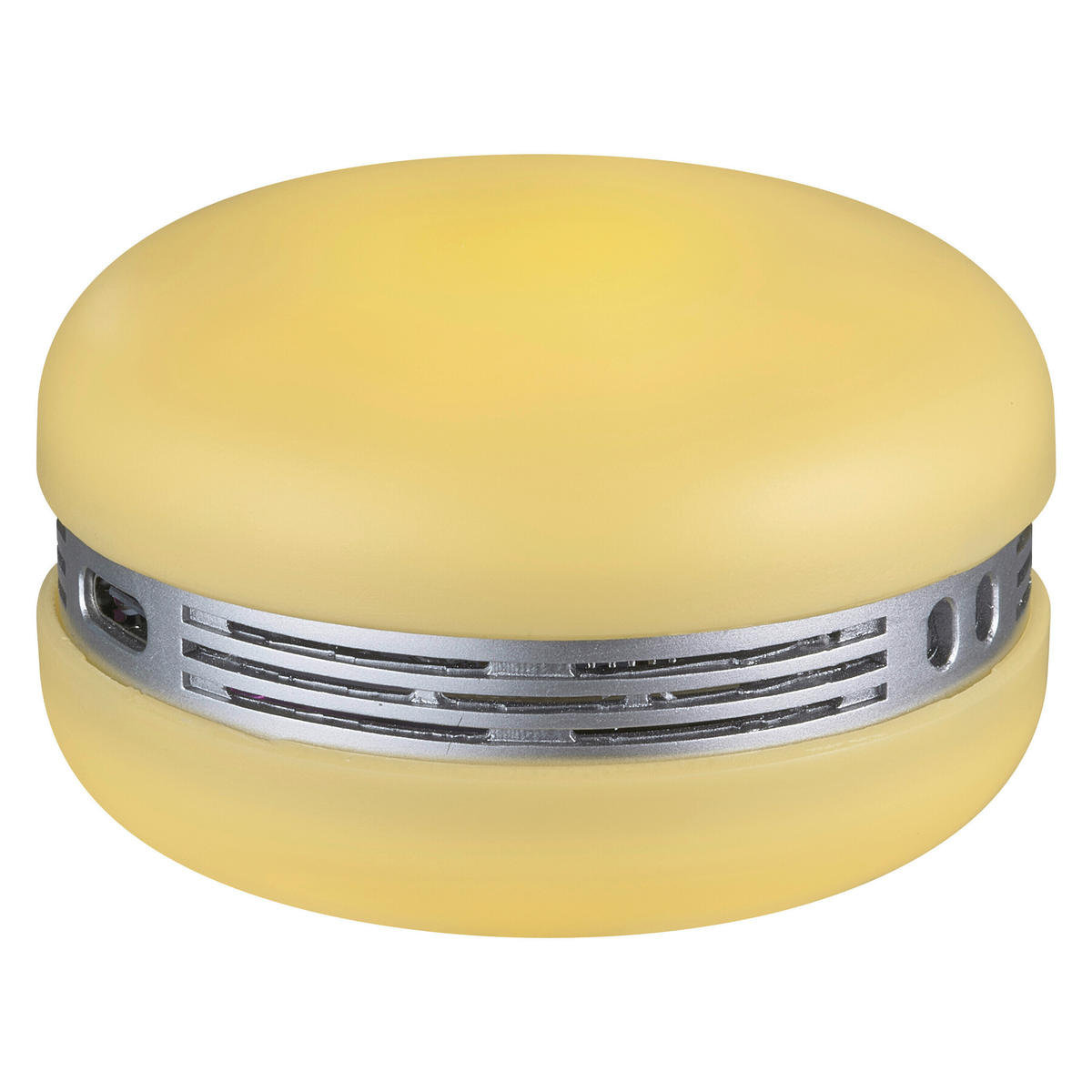STIMMUNGSLEUCHTER Macaron 6,6/4 cm  - Gelb, Design, Kunststoff (6,6/4cm) - Osram