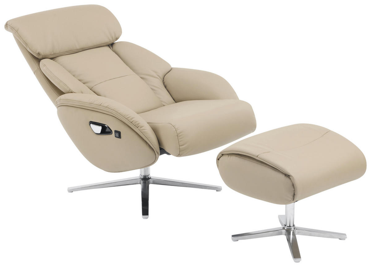 MASAŽNI STOL,  rjavosiva tekstil, usnje - srebrne barve/rjavosiva, Design, kovina/tekstil (76/111/87cm) - Livetastic