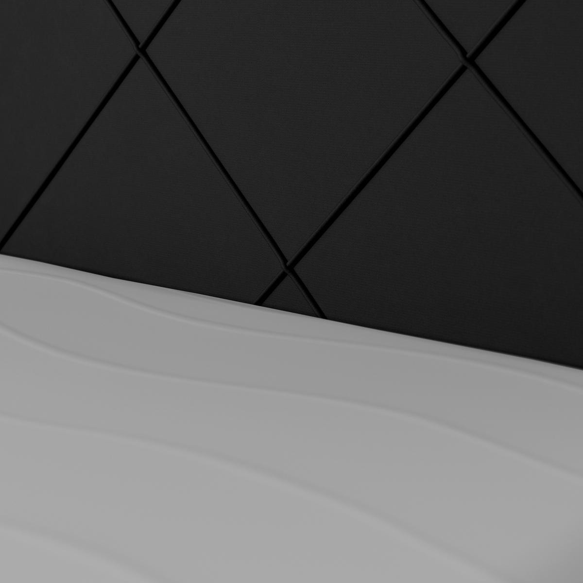 BOXSPRINGBETT 180/200 cm  in Schwarz  - Schwarz, Modern, Holz/Textil (180/200cm) - MID.YOU