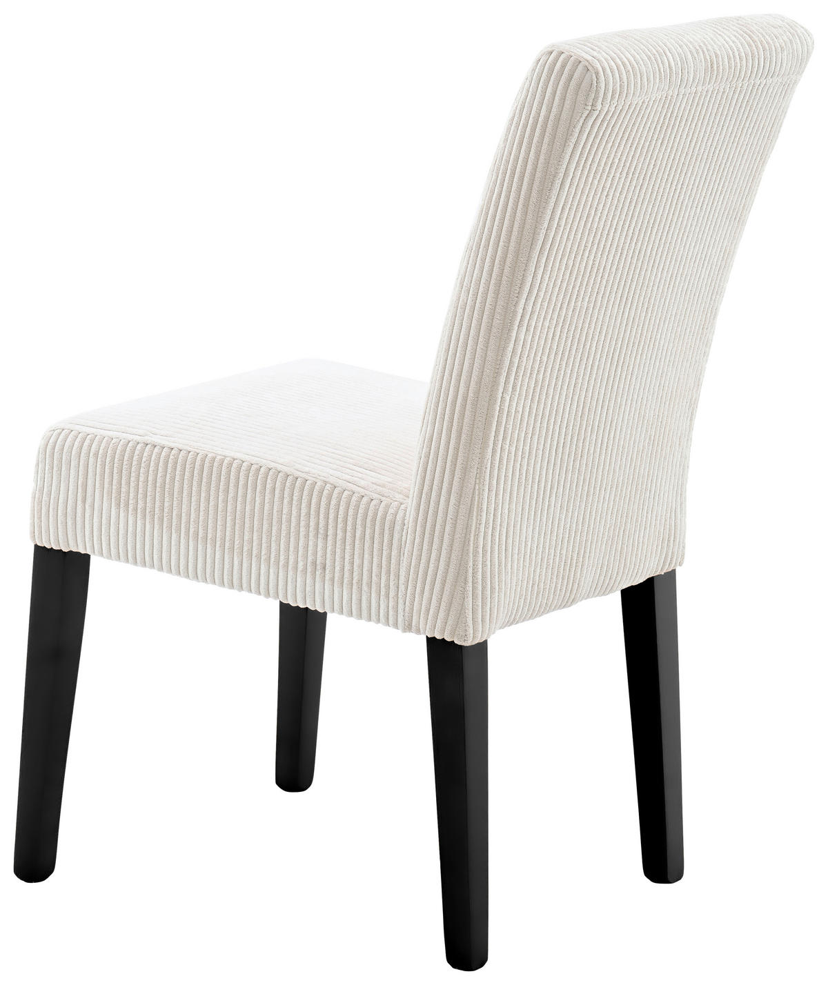 STUHL in Holz, Textil Schwarz, Beige  - Beige/Schwarz, KONVENTIONELL, Holz/Textil (48,5/91/66cm) - home24