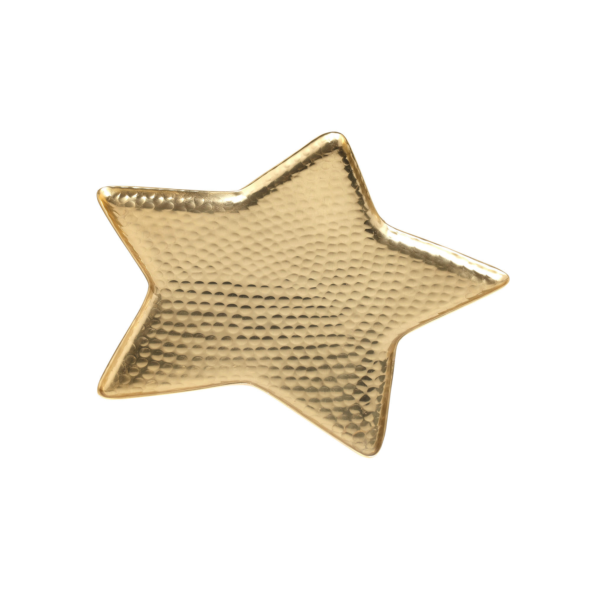 DEKOTABLETT   32,5/32,5/1 cm   - Goldfarben, LIFESTYLE, Metall (32,5/32,5/1cm) - X-Mas