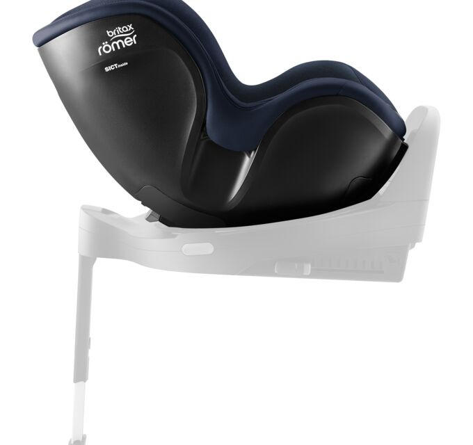 REBOARDER-KINDERSITZ Dualfix 5Z  - Dunkelblau, Basics, Kunststoff/Textil (44/48cm) - Britax Römer
