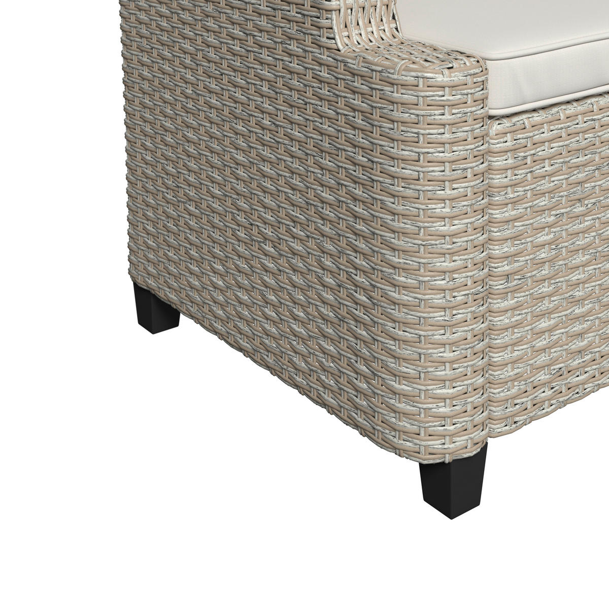 DINING-LOUNGESET  - Beige, KONVENTIONELL, Metall (235/73/66cm) - Ambia Garden