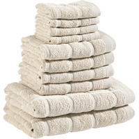 FROTTIERSET Hellgrau 10-teilig  - Hellgrau, Textil - Esposa