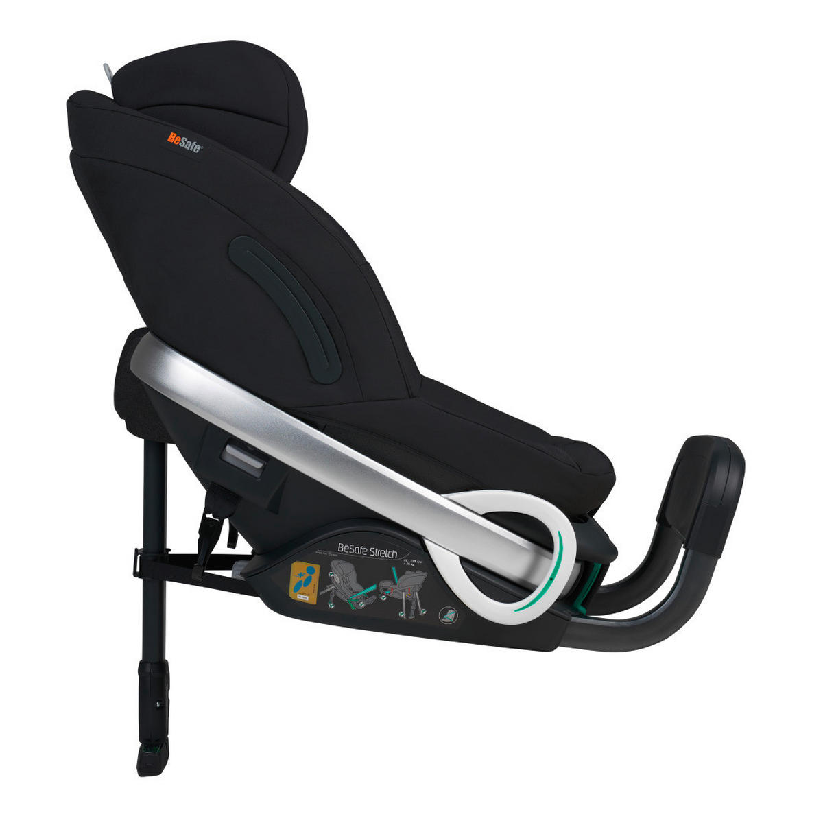 AUTO-SEDIŠTE ZA DECU  Stretch  - crna, Osnovno, tekstil/plastika (10kg) - Besafe