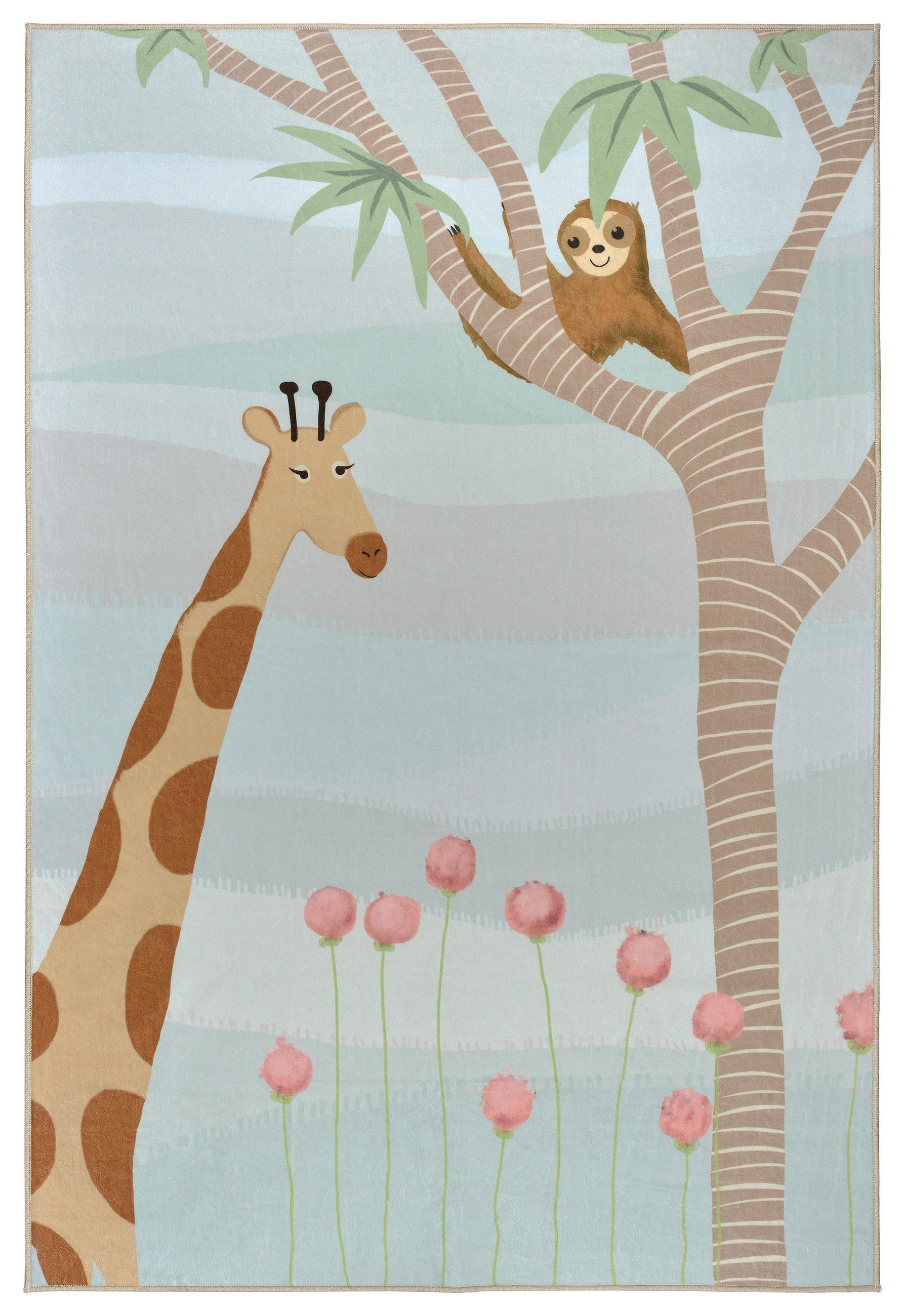 KINDERTEPPICH 120/180 cm LIVING-KIDS, waschbar  - Multicolor, Design, Kunststoff/Textil (120/180cm) - Lindorug