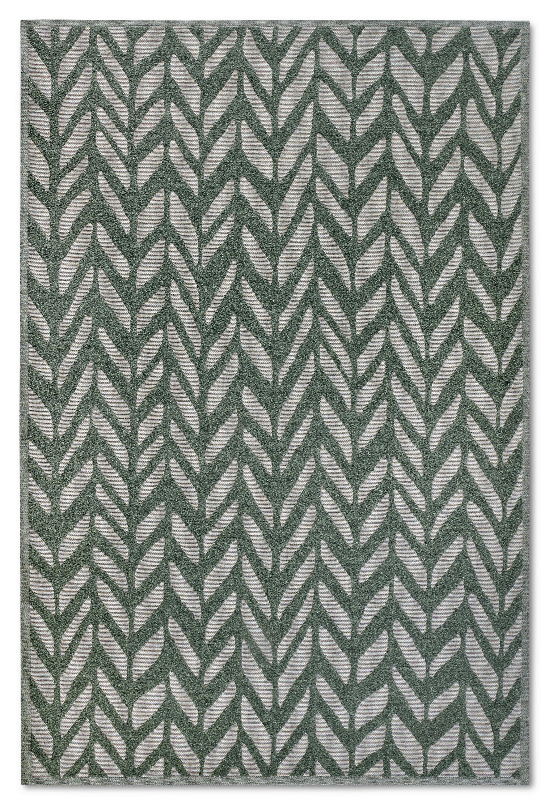 OUTDOORTEPPICH 160/230 cm Kollektion 1883 Waldgrün  - Waldgrün, Design, Kunststoff/Textil (160/230cm) - Villeroy & Boch